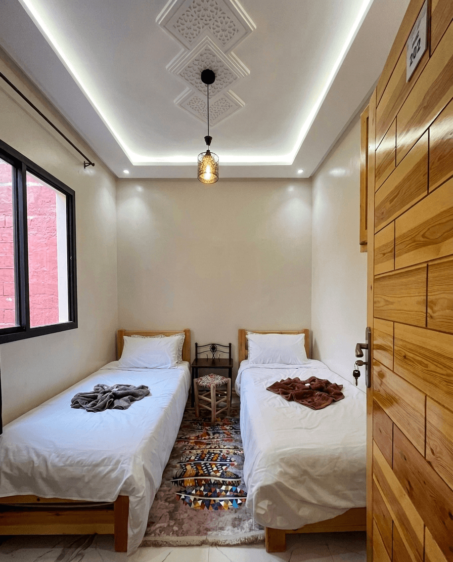 Chambre Twin at Lina House