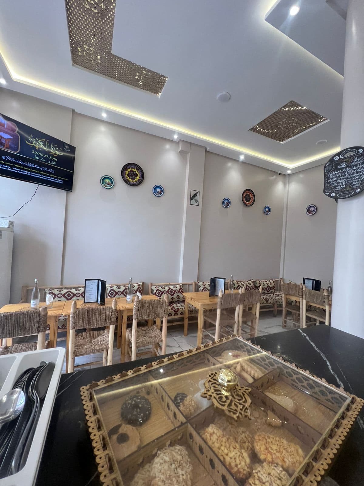 Intérieur du restaurant